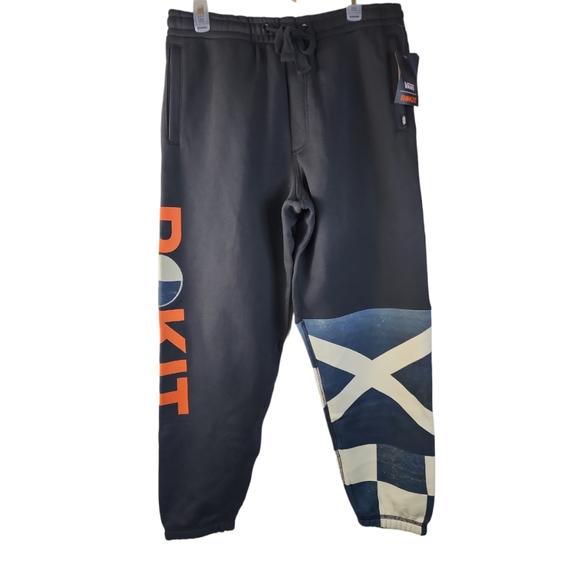 NWT Vans Rokit Durham Phantom Sweatpants Joggers Men's Size M or L  GRAY - Picture 2 of 6